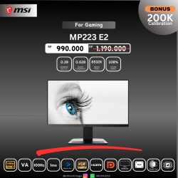 MSI PRO MP223 E2 100HZ  DISPLAYPORT